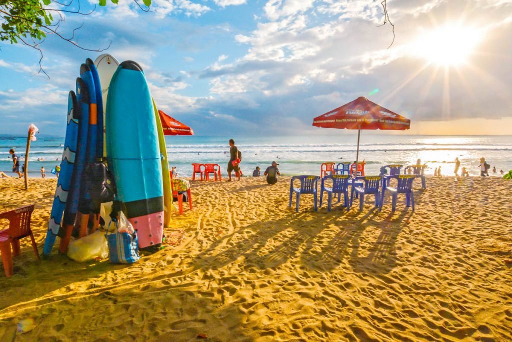 DAY 6 – Kuta Beach • Shopping • Departure